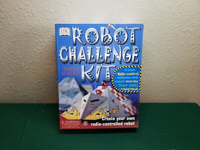 Robot Challenge Kit by David Eckold New Electronic Build Create 2002 DK Children