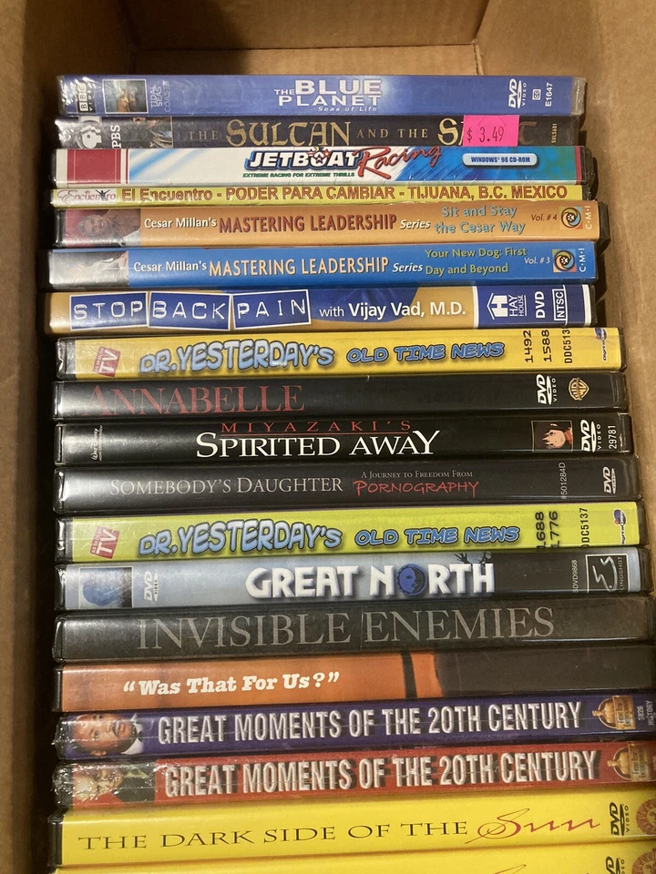 Reseller’s Lot Of 24 DVDs - Wholesale Resellers Lot Sealed Mixed Genre Sealed - Image 2 of 4
