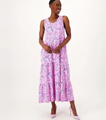 knit and denim midi dress Knit And Denim Midi Dress by Sandro