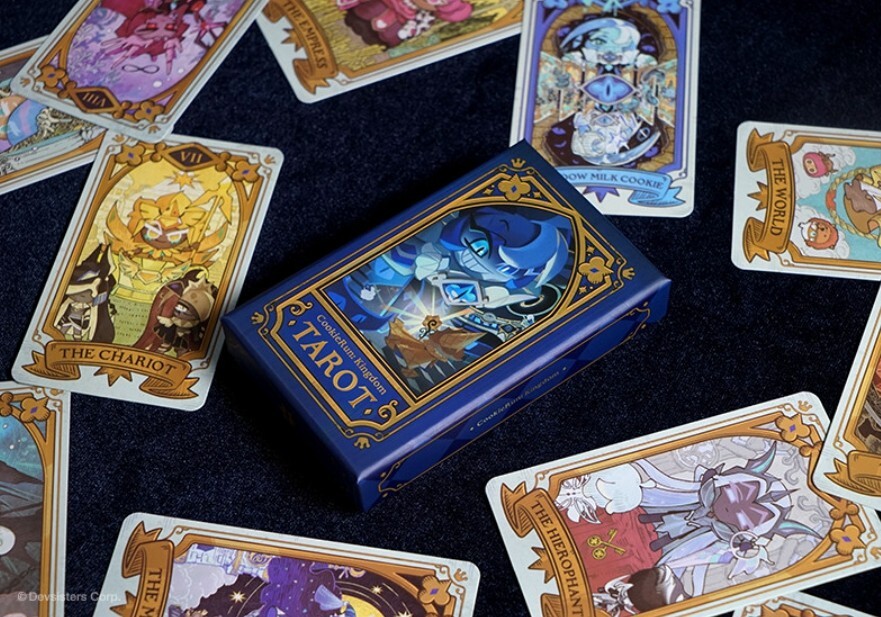 Cookie Run Kingdom TAROT CARD 4th Anniversary Carnival of Lies