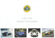 LOTUS Elise Exige Europa 2-Eleven Evora Prospekt Brochure 2009 92