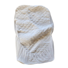 Baby mattress crib cover standard size white waterproof