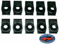 Nosr Ford Mercury Body Fender Frame Grille 516-18 Bolt U Clip Panel J Nut 10p I
