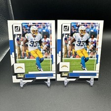 2022 Panini Donruss Football Derwin James Jr. Base Card #297 Charger Lot Of 2