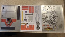 Japanese Voltron Golion Shogun Warrior Jumbo Machinder Sticker Decals POPY 