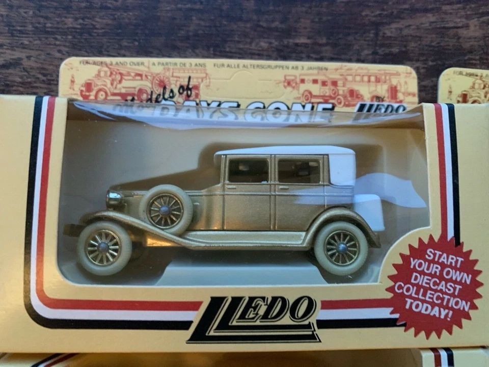Lledo Lot x5 Diecast Vintage Rolls Royce Car Minder Gold Queen Days Gone — 第 2/4 张图片