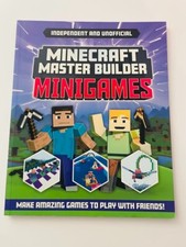 Minecraft Master Builder - Minigames: Minecraft book guide - NEW! FREE SHIPPING