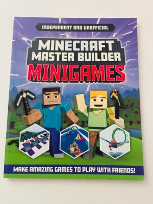 Minecraft Master Builder - Minigames: Minecraft book guide - NEW! FREE SHIPPING