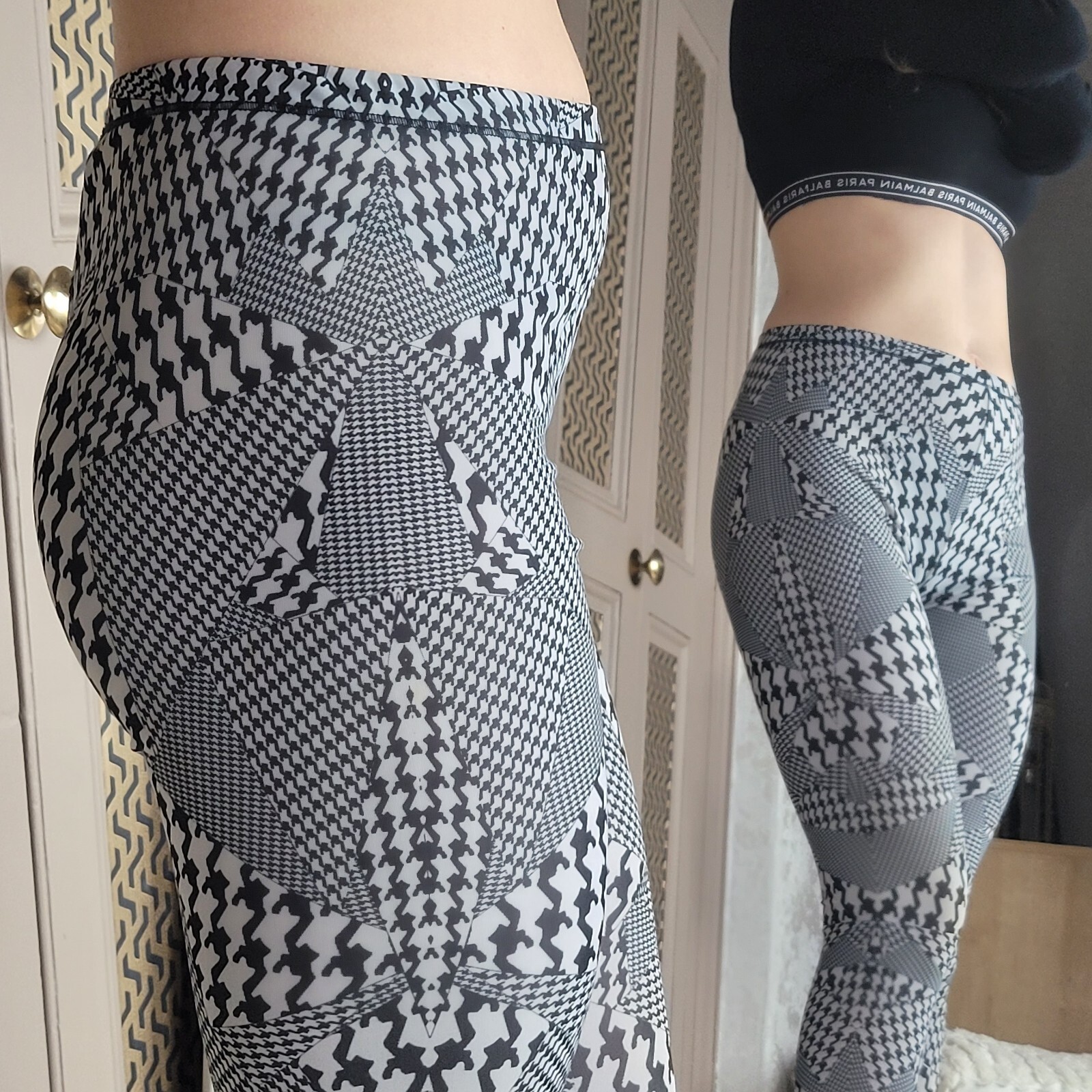 Alexander Mcqueen Patterned Stretch Leggings Pant… - image 14