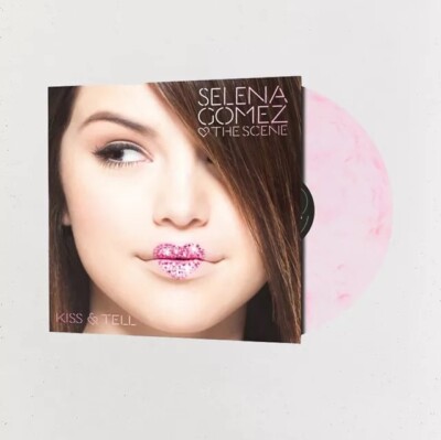 selena gomez kiss & tell lp レコード kiss & tell (urban outfitters limited pink vinyl) - selena gomez