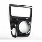 1PC For 2006-2011 Honda Civic Carbon Fiber Manual Gear Shift Frame Cover Trim