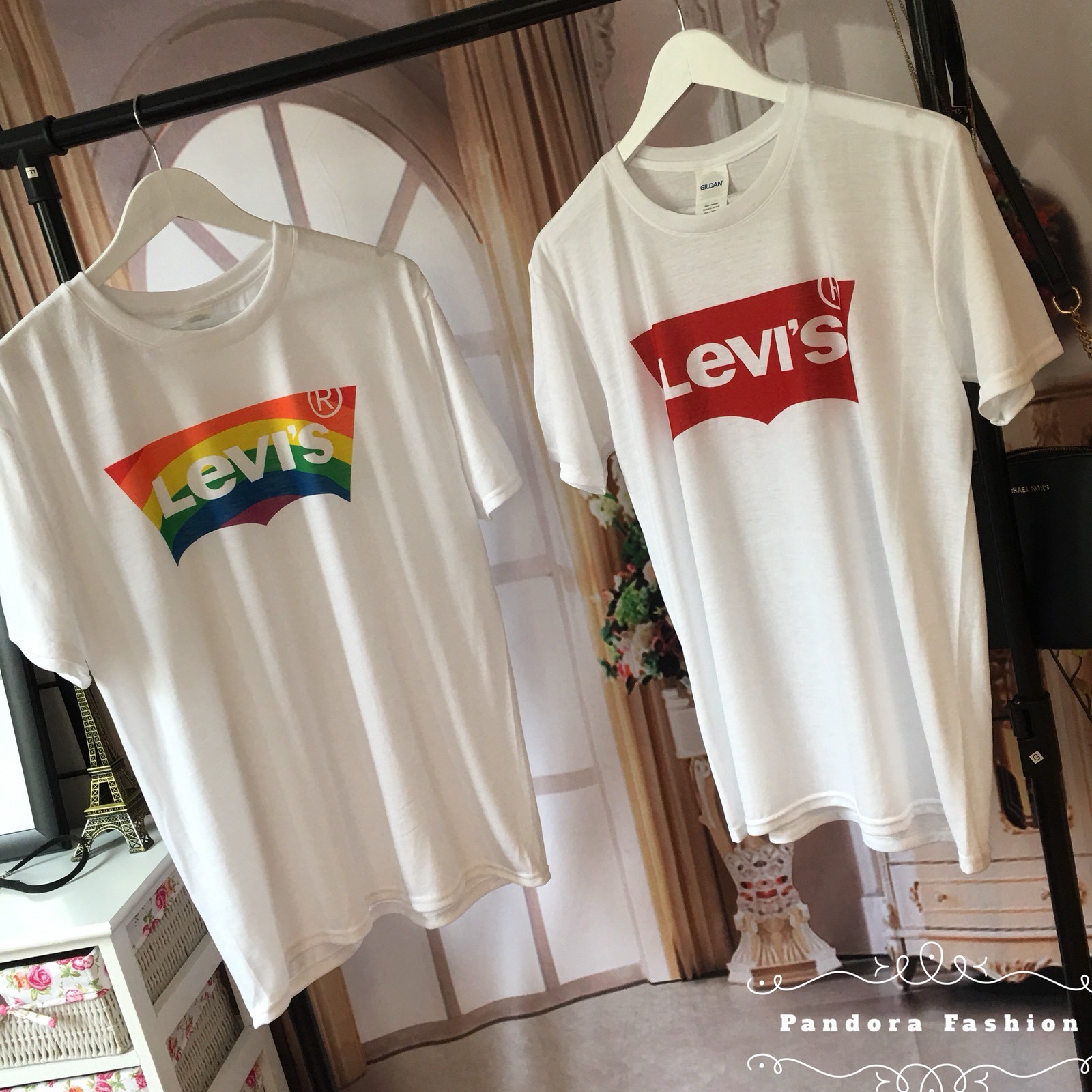 Leve's LGBT Pride Rainbow logo t shirt inspiration 18ss in germany europa