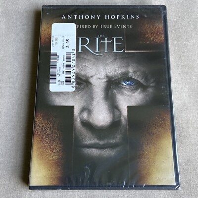 The Rite (DVD NEW 2011) Horror Exorcism True Story Anthony Hopkins O'Donoghue +
