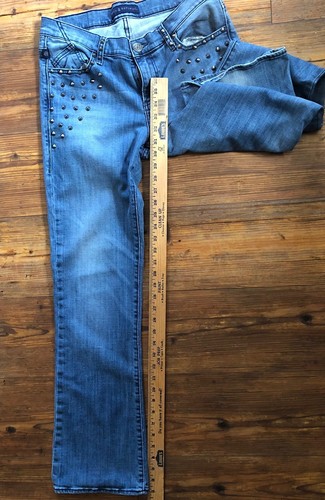 Rock & Republic Jeans donna 12 bootcut Med Rise borchie Kasandra - Foto 7 di 7