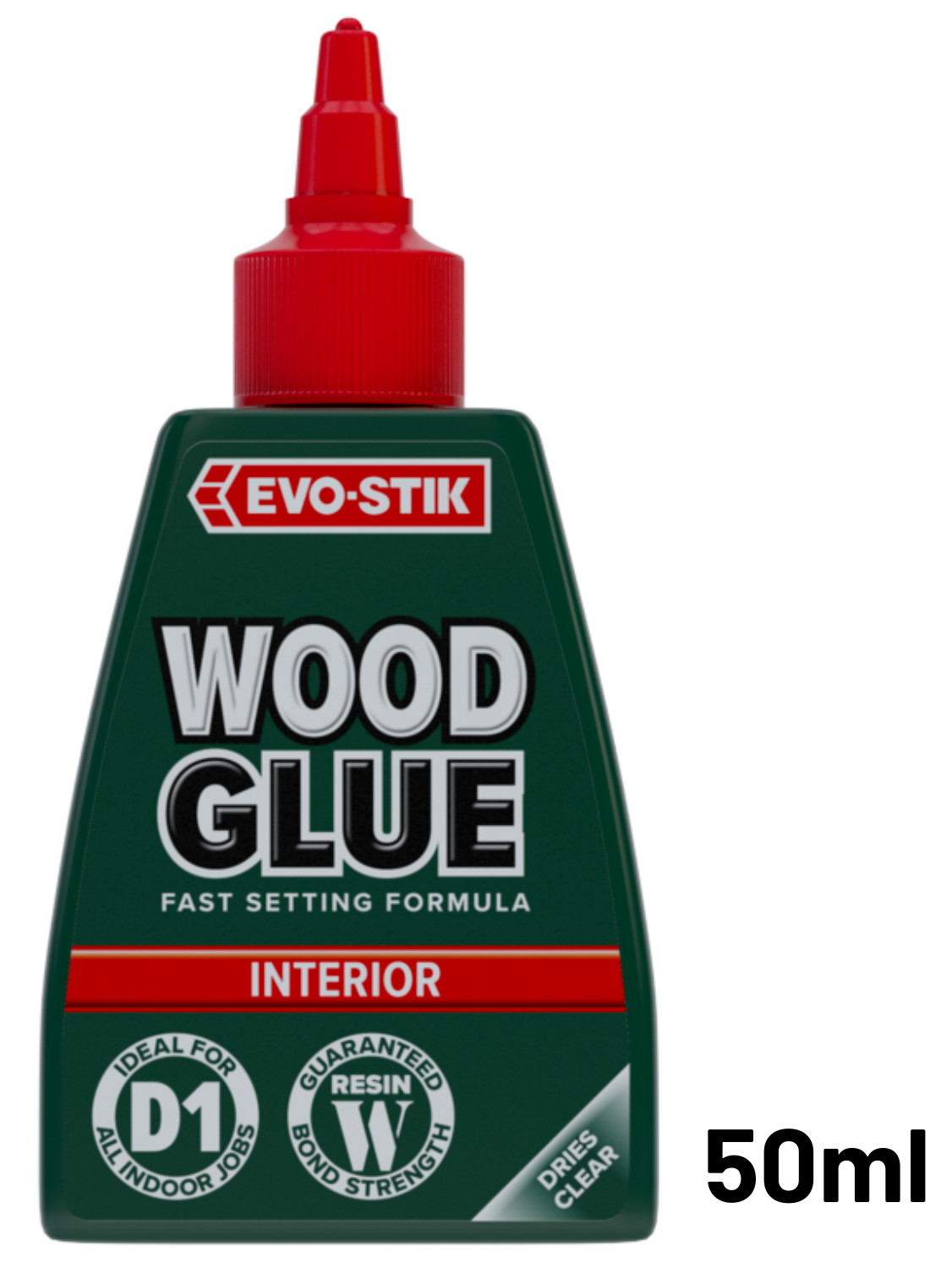 EVO-STIK Wood Glue Fast Setting Formula Interior Extra Strong Adhesive Wood Glue