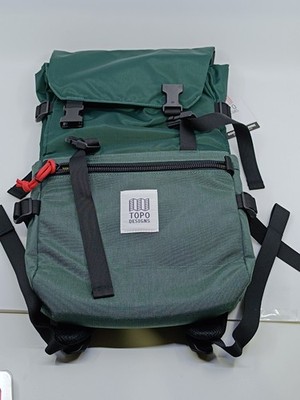 Topo Designs Rover Pack Classic Rucksack 27,94 x 43,18 x 11,43cm Forest/Forest