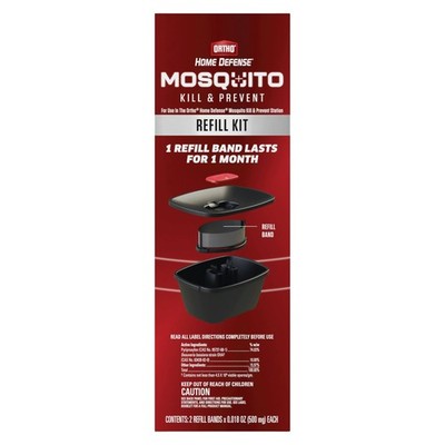 Protect Your Yard Mosquitoes - Ortho Home Defense Refill Kit 2 Bands
