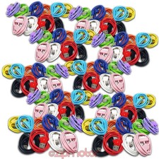 LOT 100 3FT USB SYNC POWER CHARGER CABLE IPHONE IPOD TOUCH CLASSIC NANO IPAD NEW
