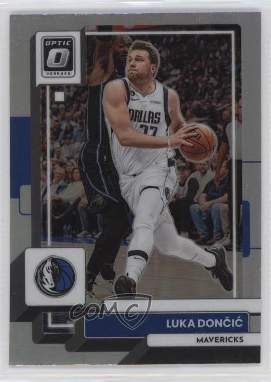 2022-23 Panini Donruss Optic Holo Prizm Luka Doncic Luka Dončić #160 18ms