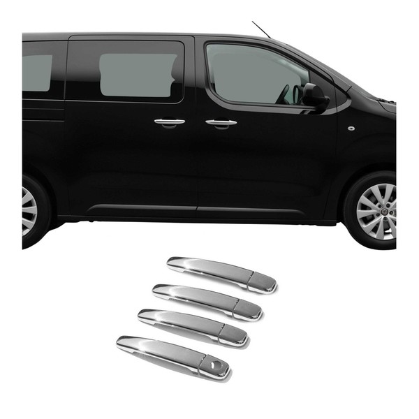 Chrom TüRgriff Blende FüR Peugeot 307 2001-2008 4-TüR Edelstahl 8Tlg-image