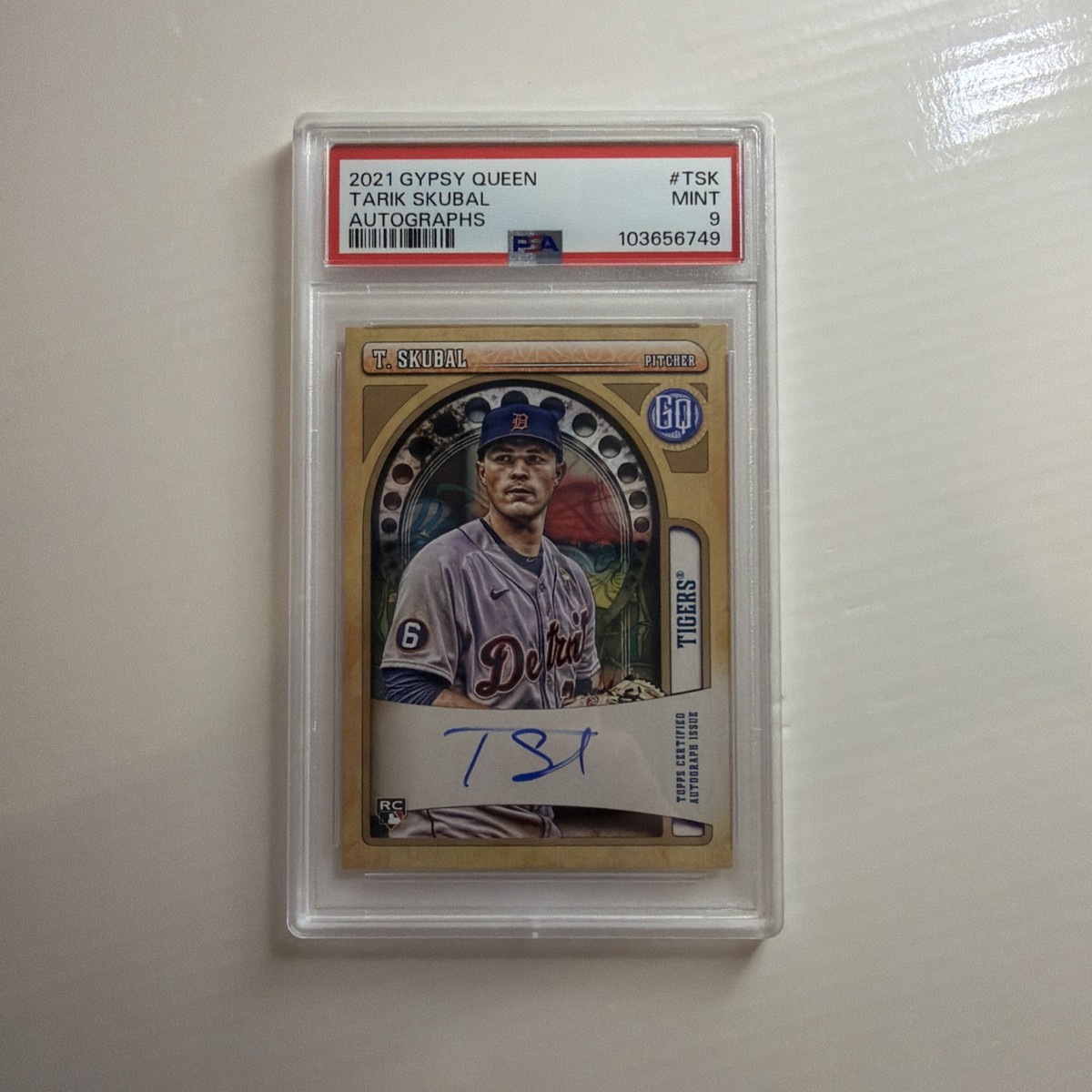 2021 Topps Gypsy Queen - Gypsy Queen Autographs Tarik Skubal #GQA