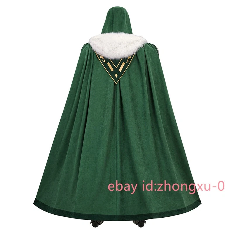 Doctor Doom Outfit Cosplay Halloween Costume Full Set Mask - Image 3 of 4