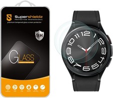 Tempered Glass Screen Protector 2 Pack for Samsung Galaxy Watch 6 Classic 43mm