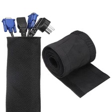 Gaine de gestion de câbles, 9.84ft pour ordinateur