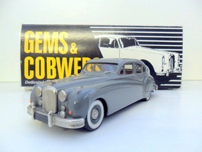GEMS & COBWEBS 1/43 JWM1 JAGUAR MK8 1957 TWO TONE GREY