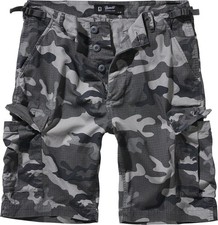 Image of Brandit Herren Shorts BDU Ripstop Shorts Grey Camo