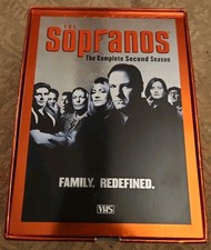 The Sopranos Complete Second Season 2 (VHS 5-Tape Set) HBO Drama Show
