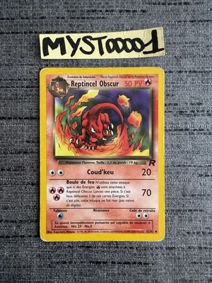 Carte Pokémon Reptincel Obscur 32/82 Team Rocket Wizards Français Occasion - Photo 1/4
