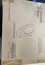 CLOUDY BAY White Gimbal Smart WiFi LED Recessed Lights 4-Pack