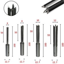 Punta da trapano mortasa per lavorazione del legno essenziale a lame ada