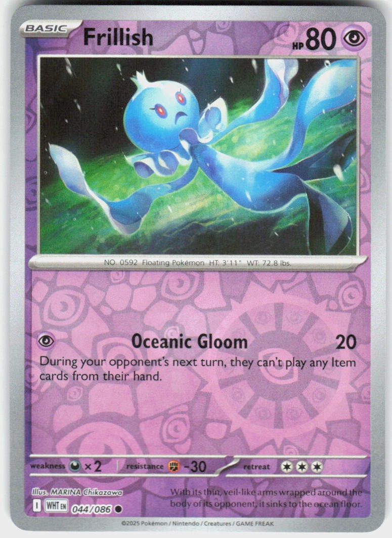 Frillish Common SV: White Flare 044/086 NM