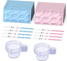 Easy Home Ovulation Pregnancy Test Strips Kit: 25 Ovulation Tests 10 Pregnancy