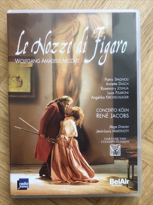 Le Nozze Di Figaro * Mozart * Theatre Des Champs-Elysees DVD NTSC * wie neu
