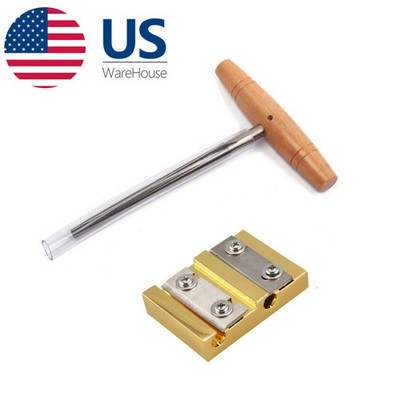 Guitar 4/4 3/4 Violin Peg Shaver Hole Reamer Steel Blade Luthier Making Tool USA