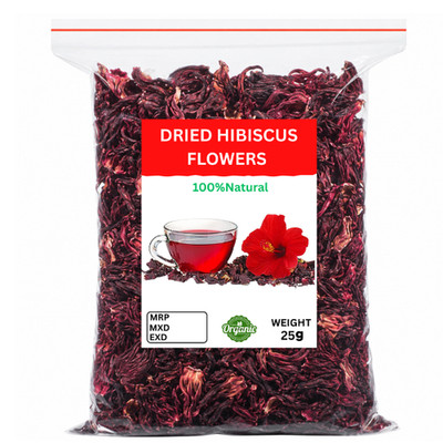 HIBISCUS Flowers Loose Leaf Herbal Tea 100% Pure Premium Quality 5g-500g Organic