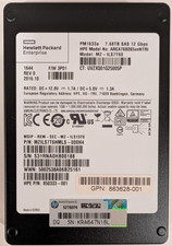Samsung PM1633a 7.68TB 2.5" SAS 12G SSD MZ-ILS7T60 512-Byte 95% Health Tested