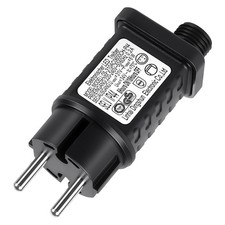 3 Trasformatori 24V Per LED – Impermeabili IP67, Per Decorazioni Natale E Halloween, Spina Europea, 6W