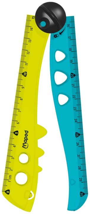 Righello Pieghevole Croc Utilizzabile Aperto o Chiuso 2 x 15 cm Bunt | eBay