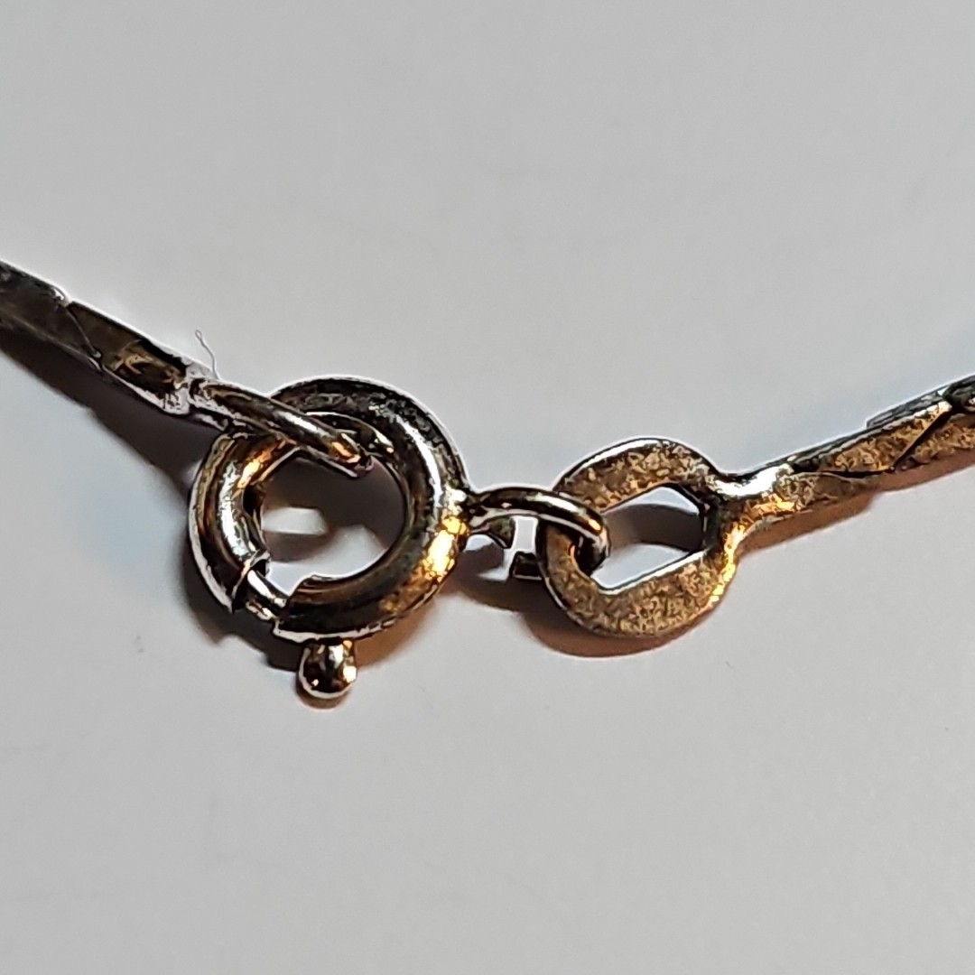 Sterling Silver Infinity-theme Necklace, Cobra Sn… - image 5