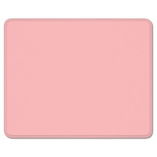 Pink Mouse Pad 12x10 Inch Square 3mm Thick Rubber Mat Non Slip Office