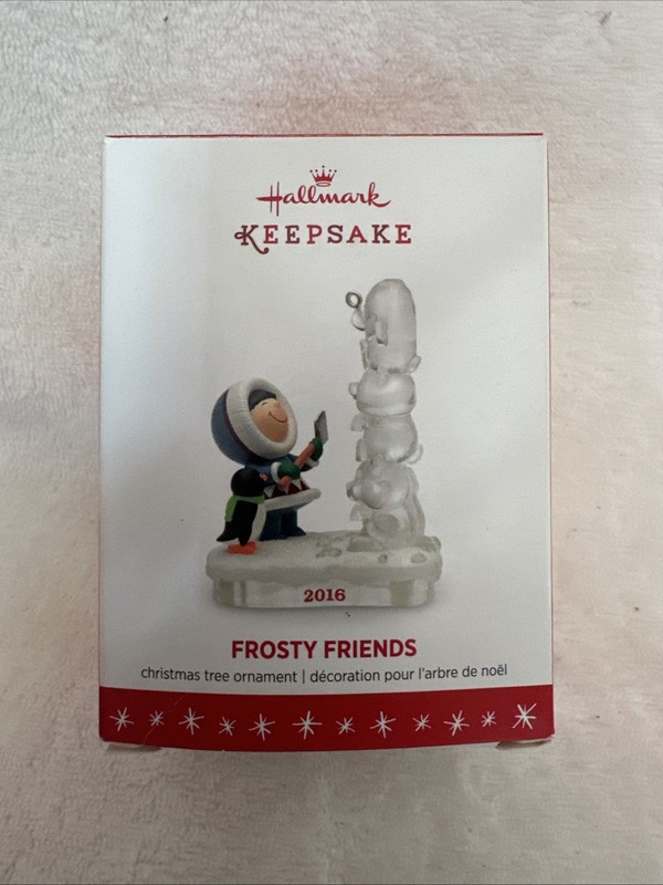 Hallmark Keepsake Ornament 2016 Frosty Friends 37th in Series