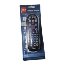 RCA RCRBB04GBE Universal Remote Open Package 4 Device All major brands
