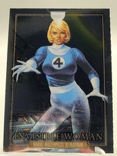 2024 INVISIBLE WOMAN MARVEL MASTERPIECES PLATINUM '92 TRADING CARD 39 SKYBOX