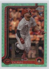 2025 Topps Chrome Logofractor Edition Aqua Refractor 27/199 Blake Dunn #161 13ql