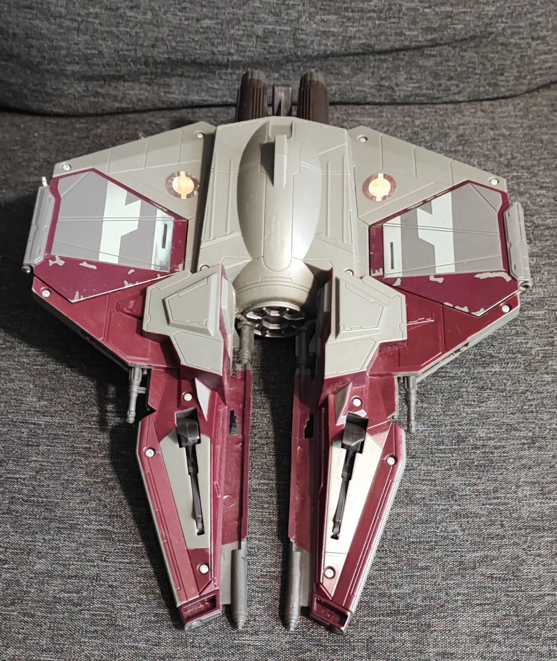Star Wars Transformers - Crossover Obi Wan Kenobi Jedi Starfighter  - Photo 3/3