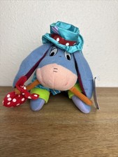 Winnie the Pooh Eeyore Halloween Plush Toy Brand New w Tags 8  